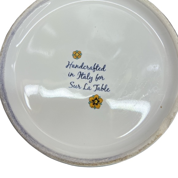 Deruta Sur La Table Ceramic Utensil Crock Caddy, Made in Italy RARE - Picture 6 of 7